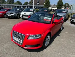 Red Used 2009 Audi A3 Cabriolet Cabriolet | £3,695 (Fair price)