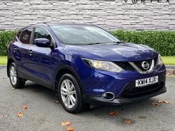 Blue Used 2014 Nissan Qashqai Acenta Premium SUV | £4,875 (Expensive)