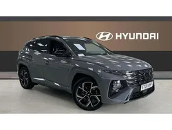 Grey Used 2024 Hyundai Tucson N Line SUV | £25,554 (Fair price)
