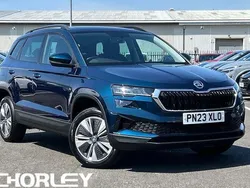 Blue Used 2023 Skoda Karoq SE Drive SUV | £15,662 (Fair price)
