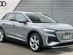 Grey Used 2022 Audi Q4 e-tron S-Line SUV | £25,812 (Fair price)