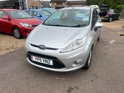 Silver Used 2011 Ford Fiesta Zetec Hatchback | £3,999 (Expensive)