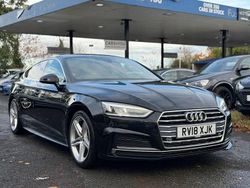 Black Used 2018 Audi A5 Sportback S-Line Hatchback | £12,995 (Fair price)