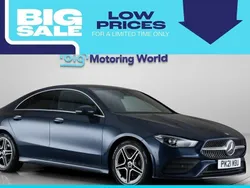 Blue Used 2021 Mercedes CLA180 AMG line Sedan | £21,700 (Super price)