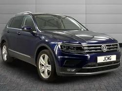 Blue Used 2020 VW Tiguan SEL SUV | £16,950 (Good price)