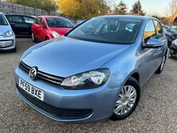 Blue Used 2009 VW Golf VI S Hatchback | £3,299 (Fair price)
