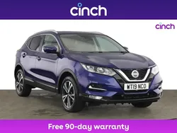 Blue Used 2019 Nissan Qashqai N-Connecta SUV | £15,399 (Good price)