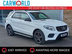 White Used 2018 Mercedes GLE350 AMG SUV | £18,990 (Fair price)