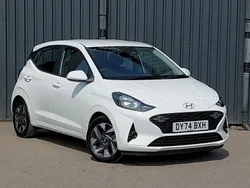 White Used 2024 Hyundai i10 Advanced Hatchback | £14,998 (A bit pricey)