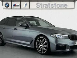 Blue Used 2020 BMW 540 M Sport Estate | £35,490 (Expensive)