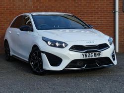 White Used 2025 Kia Ceed GT GT-Line Hatchback | £21,748 (Fair price)