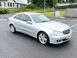 Silver Used 2007 Mercedes CLK320 Avantgarde Coupe | £2,195