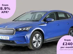 Blue Used 2021 Skoda Enyaq iV ecoSuite SUV | £17,454 (Fair price)