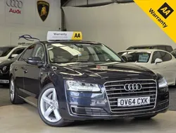 Blue Used 2014 Audi A8 Advanced Sedan | £14,495 (Fair price)
