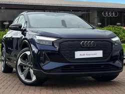 Blue Used 2024 Audi Q4 e-tron Black Edition SUV | £34,980 (Good price)