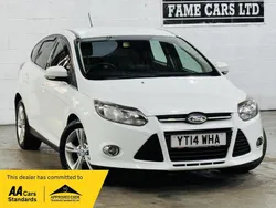White Used 2014 Ford Focus Zetec Hatchback | £2,500 (Good price)