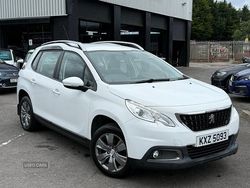 White Used 2017 Peugeot 2008 Active SUV | £6,995 (A bit pricey)