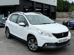 White Used 2017 Peugeot 2008 Active SUV | £7,450 (A bit pricey)