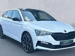 Moon white metallic Used 2023 Skoda Scala Monte Carlo Hatchback | £18,650 (Fair price)
