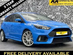 Blue Used 2017 Ford Focus RS Hatchback | £24,595 (Fair price)