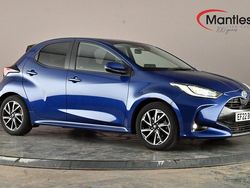 Blue Used 2022 Toyota Yaris Design Hatchback | £14,895 (Fair price)