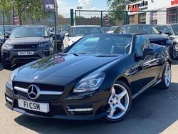 Black Used 2013 Mercedes SLK250 AMG Cabriolet | £8,990 (Fair price)