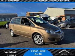 Bronze Used 2013 Vauxhall Zafira MPV | £2,495 (Fair price)