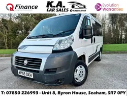 White Used 2009 Fiat Ducato Van | £8,250 (Expensive)