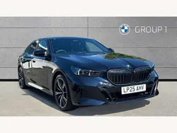 Black New 2025 BMW 520 M Sport Sedan | £50,195