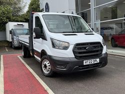 Frozen white (solid colour) Used 2022 Ford Transit | £18,950 (Expensive)