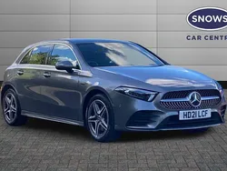 Grey Used 2021 Mercedes A250 AMG line Hatchback | £22,456