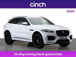 White Used 2019 Jaguar F-Pace R-Sport SUV | £20,699 (Fair price)