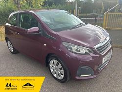 Purple Used 2015 Peugeot 108 Active Hatchback | £4,990 (Fair price)