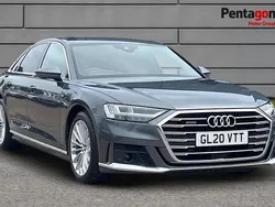 Grey Used 2020 Audi A8 S-Line Sedan | £28,012 (Fair price)