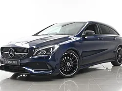 Blue Used 2018 Mercedes CLA220 Shooting Brake AMG line Estate | £14,995 (Fair price)