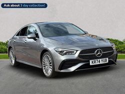 Grey Used 2024 Mercedes CLA250e AMG Line Premium Sedan | £27,799 (Fair price)