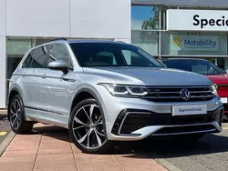 Silver Used 2023 VW Tiguan R-line SUV | £31,495 (Fair price)