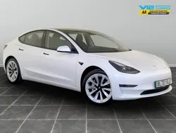 White Used 2020 Tesla Model 3 Long Range Sedan | £16,495 (Good price)