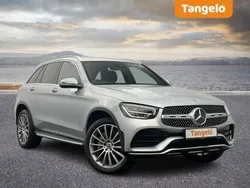 Silver Used 2022 Mercedes GLC300e AMG Line Premium Estate | £30,995 (Good price)