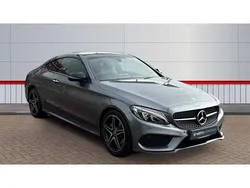 Grey Used 2017 Mercedes C220 AMG Line Premium Coupe | £17,467 (Fair price)