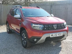 Red Used 2022 Dacia Duster Prestige SUV | £15,298 (A bit pricey)