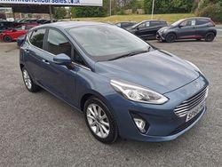 Blue Used 2018 Ford Fiesta Titanium Hatchback | £9,489 (Fair price)