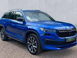 Blue Used 2024 Skoda Kodiaq SportLine SUV | £37,983 (A bit pricey)