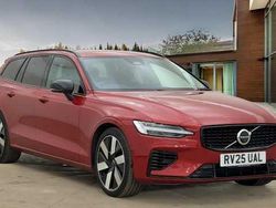 Fusion red Used 2025 Volvo V60 Ultra Estate | £40,980