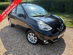Black Used 2015 Nissan Micra Acenta Hatchback | £4,995 (Fair price)