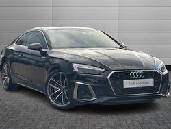 Black Used 2022 Audi A5 S-Line Coupe | £25,495 (Fair price)