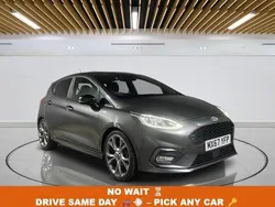 Grey Used 2017 Ford Fiesta ST-Line X Hatchback | £8,099 (A bit pricey)
