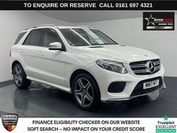 White Used 2017 Mercedes GLE250 AMG line SUV | £18,440 (Fair price)
