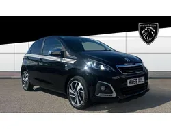 Black Used 2020 Peugeot 108 Collection Hatchback | £8,495 (Fair price)