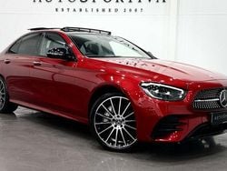 Red Used 2023 Mercedes E450 AMG line Sedan | £45,250
